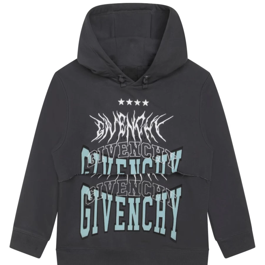 KIDS21 Grey Logo Hoodie for Kids - New Stylish Pullover