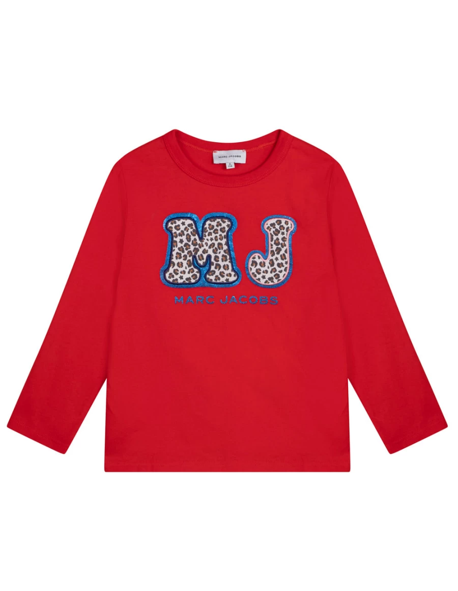 "KIDS21 Red Logo Graphic T-Shirt for Kids - Comfortable Cotton Tee"