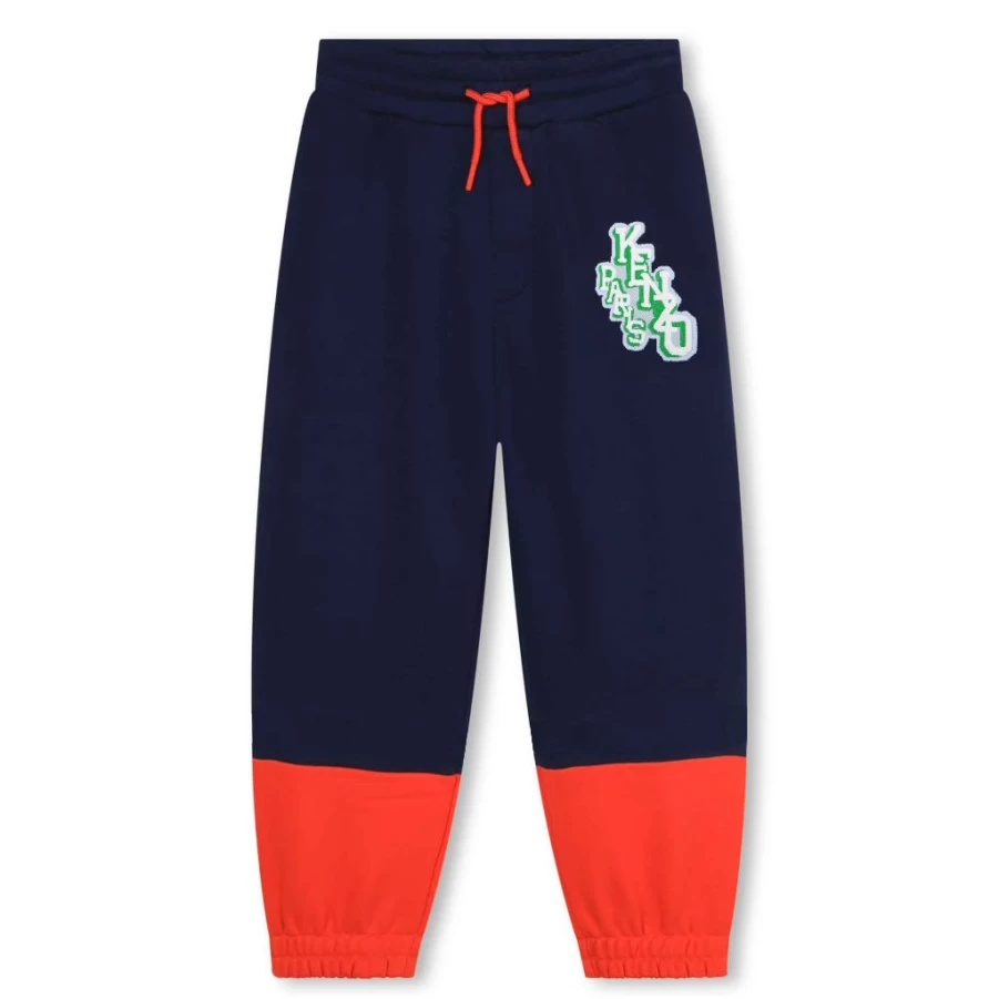 KIDS21 Navy Logo Sweatpants for Kids - Comfortable & Stylish Track Pants
