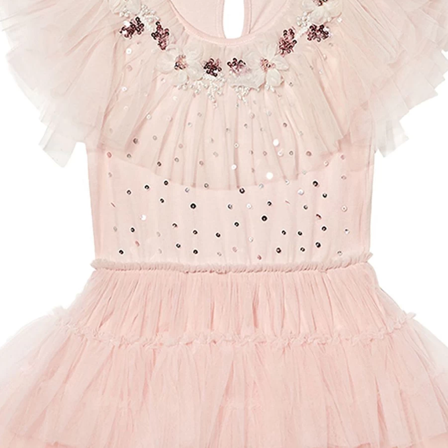 KIDS21 Girls Pink Tutu Dress - Divine Ballet Skirt for Kids Princess Party
