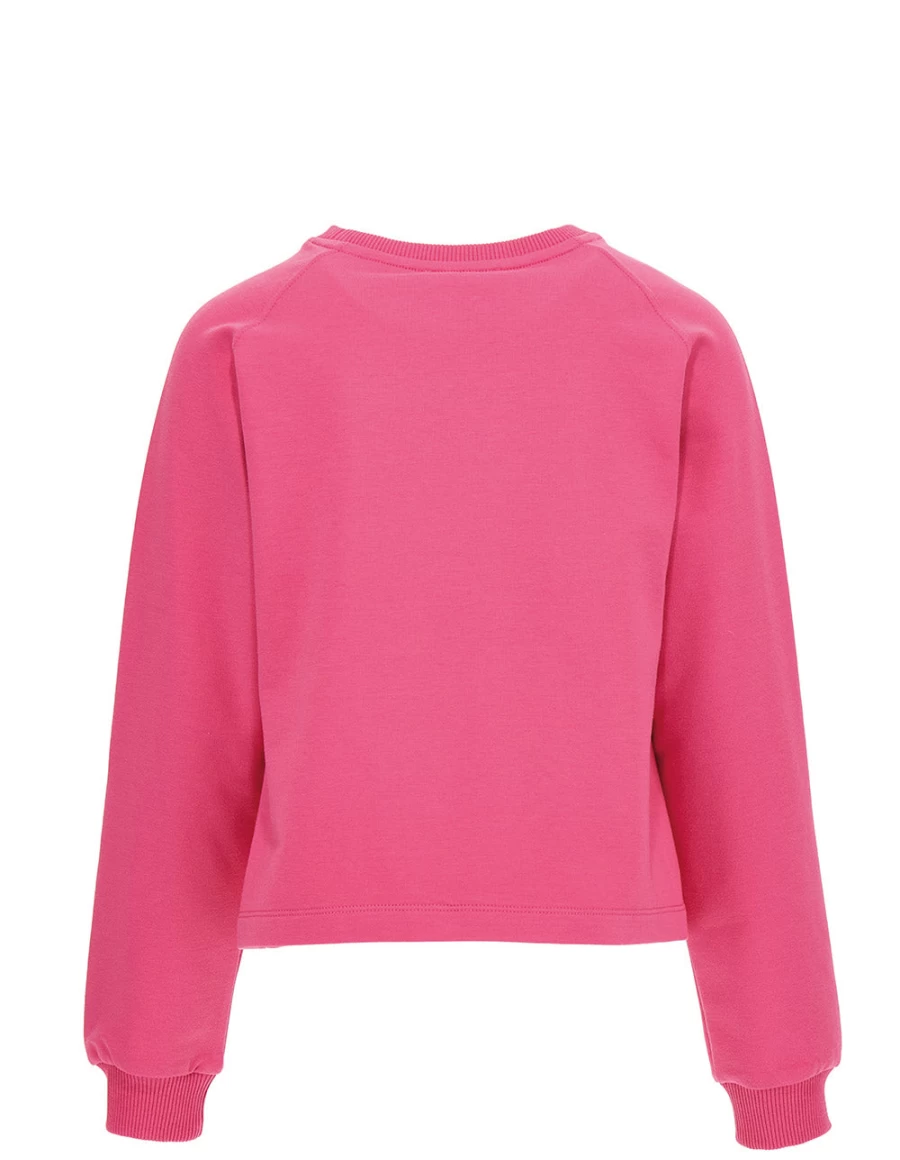 KIDS21 Fuchsia Toy Bear Sweatshirt for Kids - Cute & Comfortable Pullover