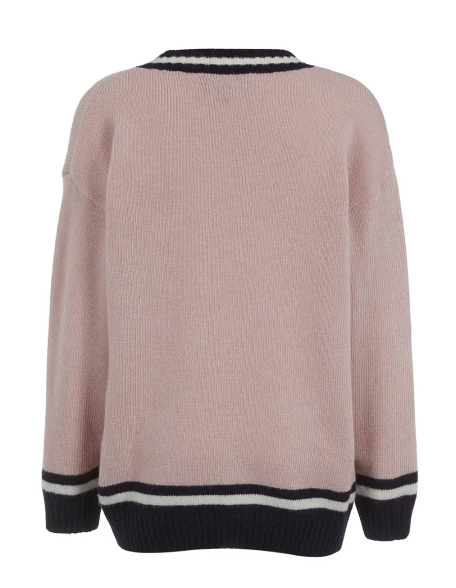 KIDS21 Pink Ogo Sweater for Kids - Soft & Comfortable Girls' Pullover