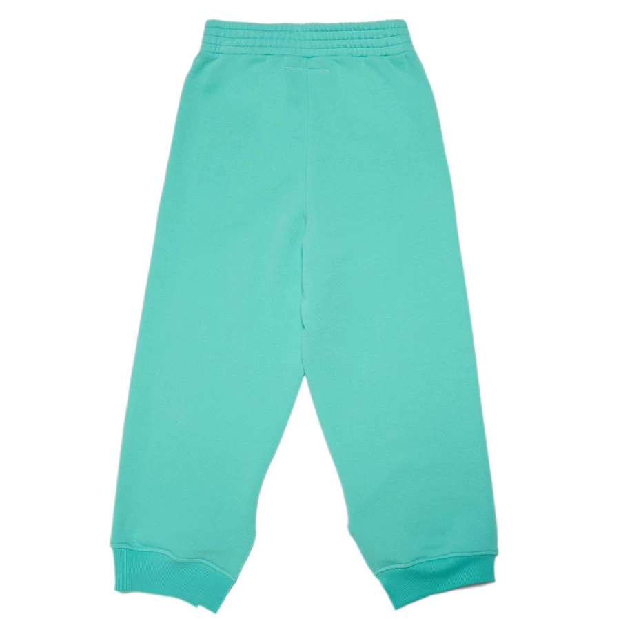 KIDS21 Green Logo Sweatpants for Kids - Comfortable Casual Joggers