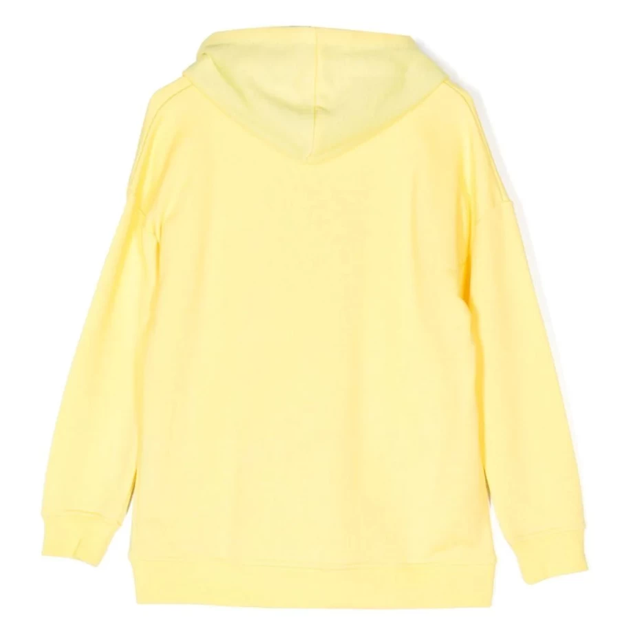 KIDS21 Yellow Drawstring Hooded Jacket for Kids - Lightweight Comfortable Pullover