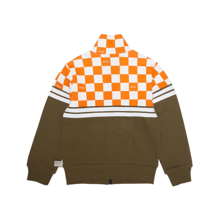 "KIDS21 Multi-Colored Checkered Jacket for Kids - Stylish & Comfortable"