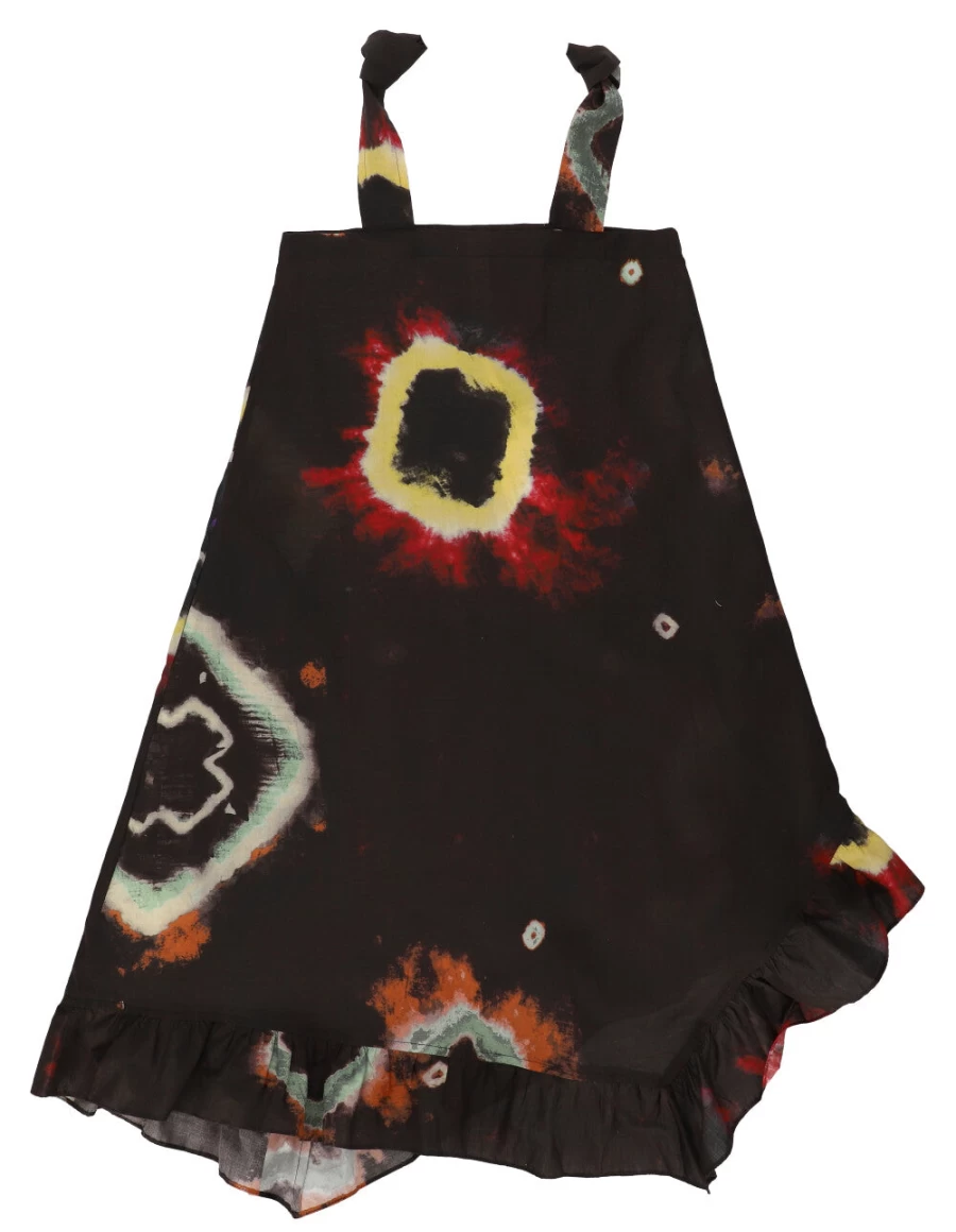 KIDS21 Black Maggy Dress for Kids - Stylish and Comfortable Girls' Dress