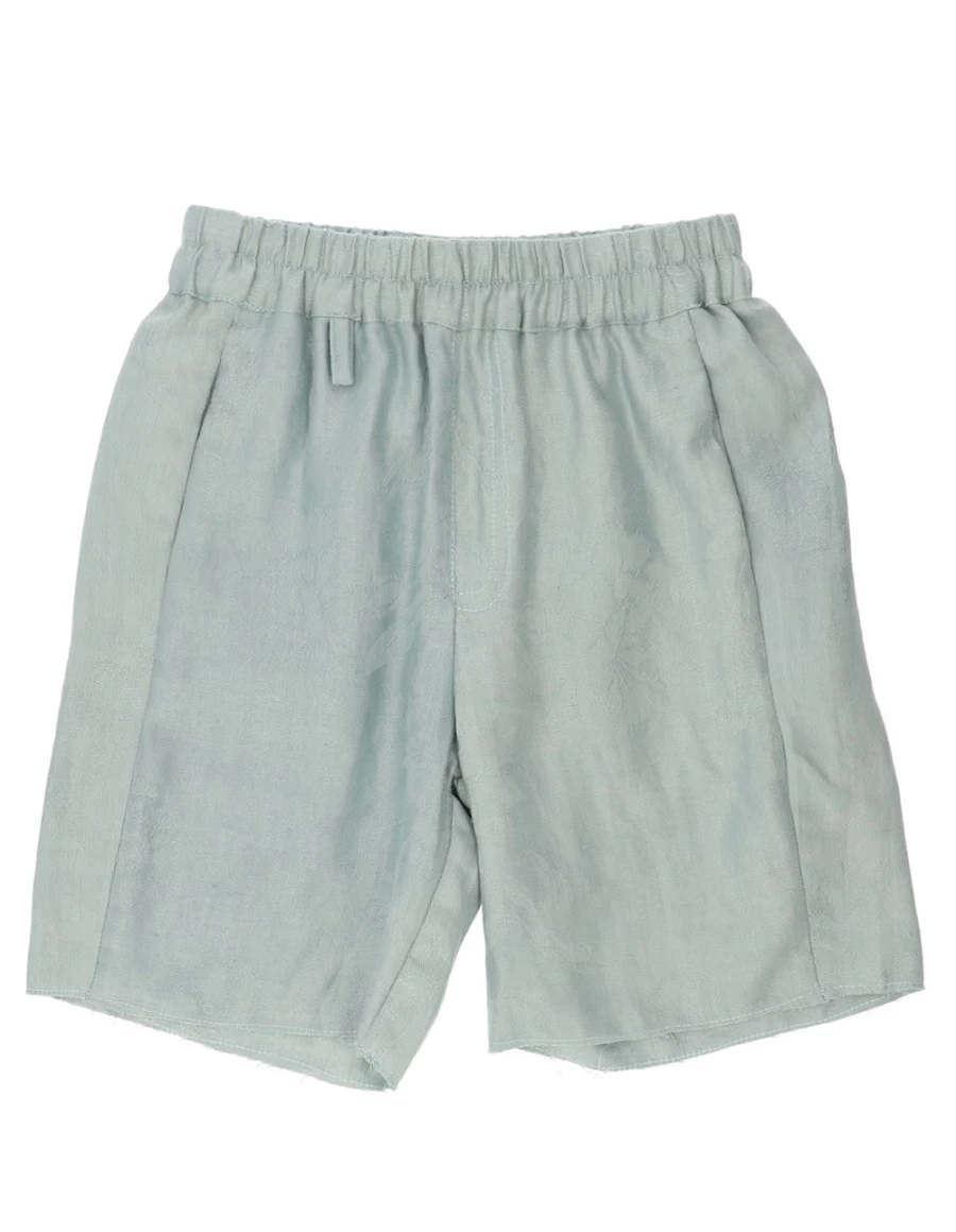 KIDS21 Boys' Green Donny Athletic Shorts - Lightweight Comfortable Casual Summer Shorts for Kids