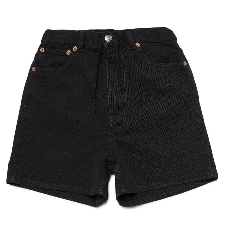 KIDS21 Black Denim Shorts for Kids - Stylish & Comfortable