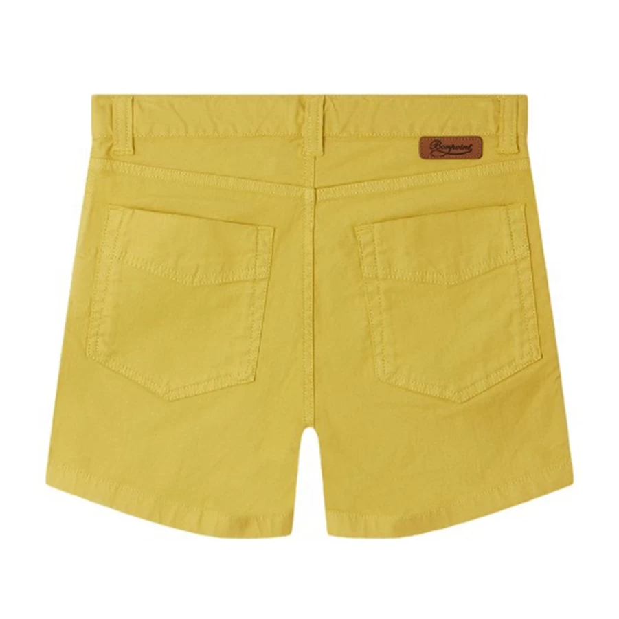 KIDS21 Corey Yellow Shorts for Kids - Comfortable & Stylish Summer Shorts