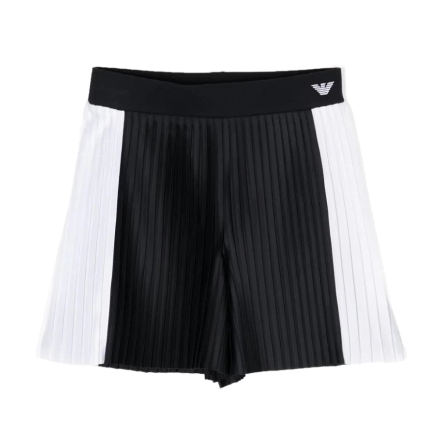 "KIDS21 Navy Pleated Shorts for Kids – Stylish & Comfortable"