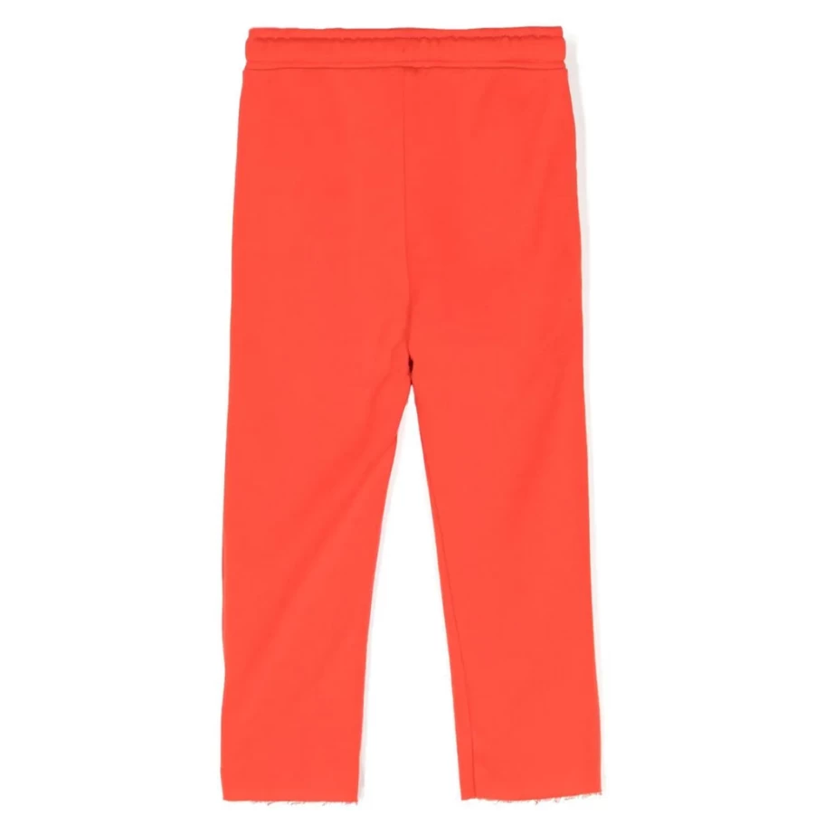 KIDS21 Red Organic Cotton Jersey Sweatpants for Kids