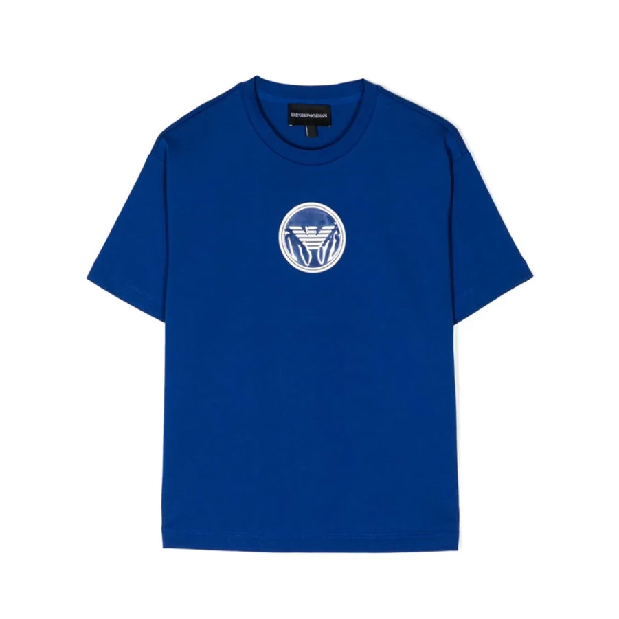 KIDS21 Kids' Indigo Short Sleeve Cotton T-Shirt for Boys and Girls
