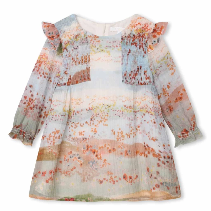 "KIDS21 Multi-Colored Ceremony Dress for Kids - Elegant & Colorful Party Gown"