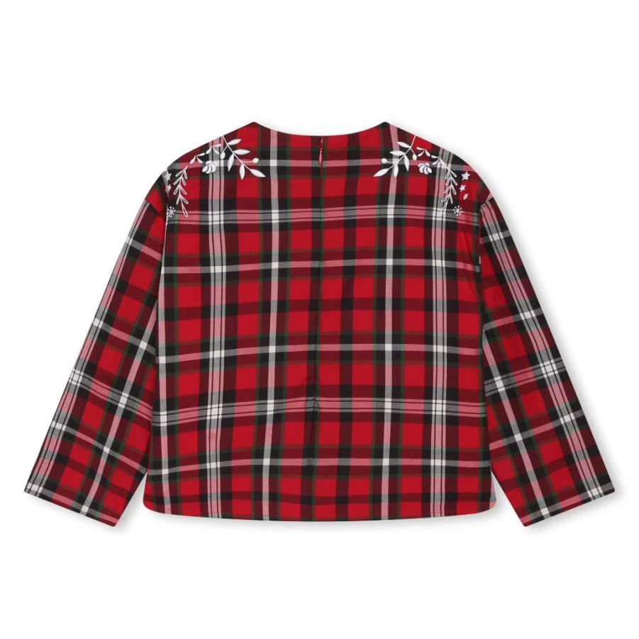 "KIDS21 Red Blouse for Kids - Stylish and Comfortable Top for Girls & Boys"