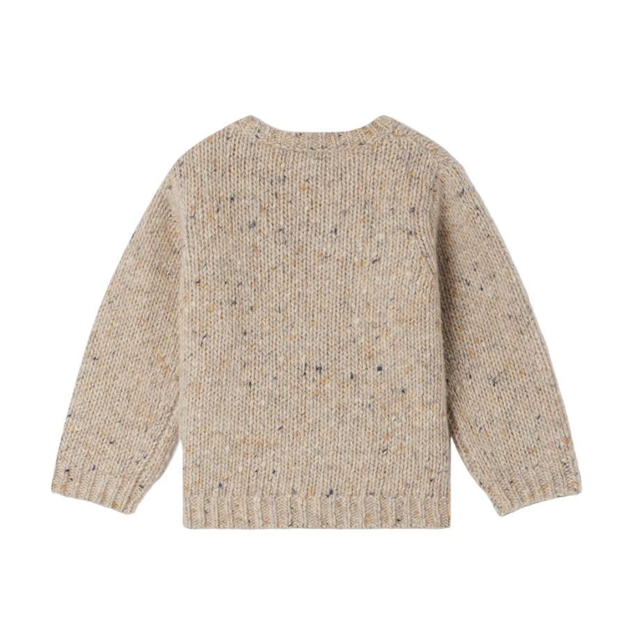 KIDS21 Blumaro Beige Pullover Sweater for Kids