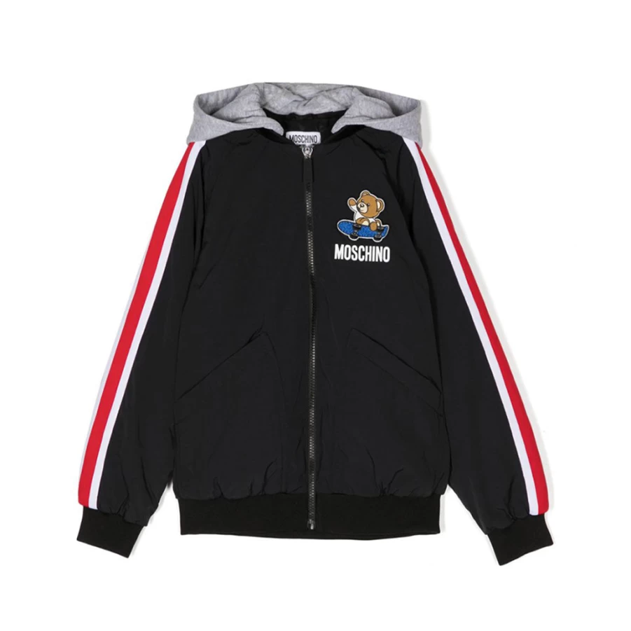 KIDS21 Black Padded Jacket for Kids - Warm Winter Coat for Boys & Girls