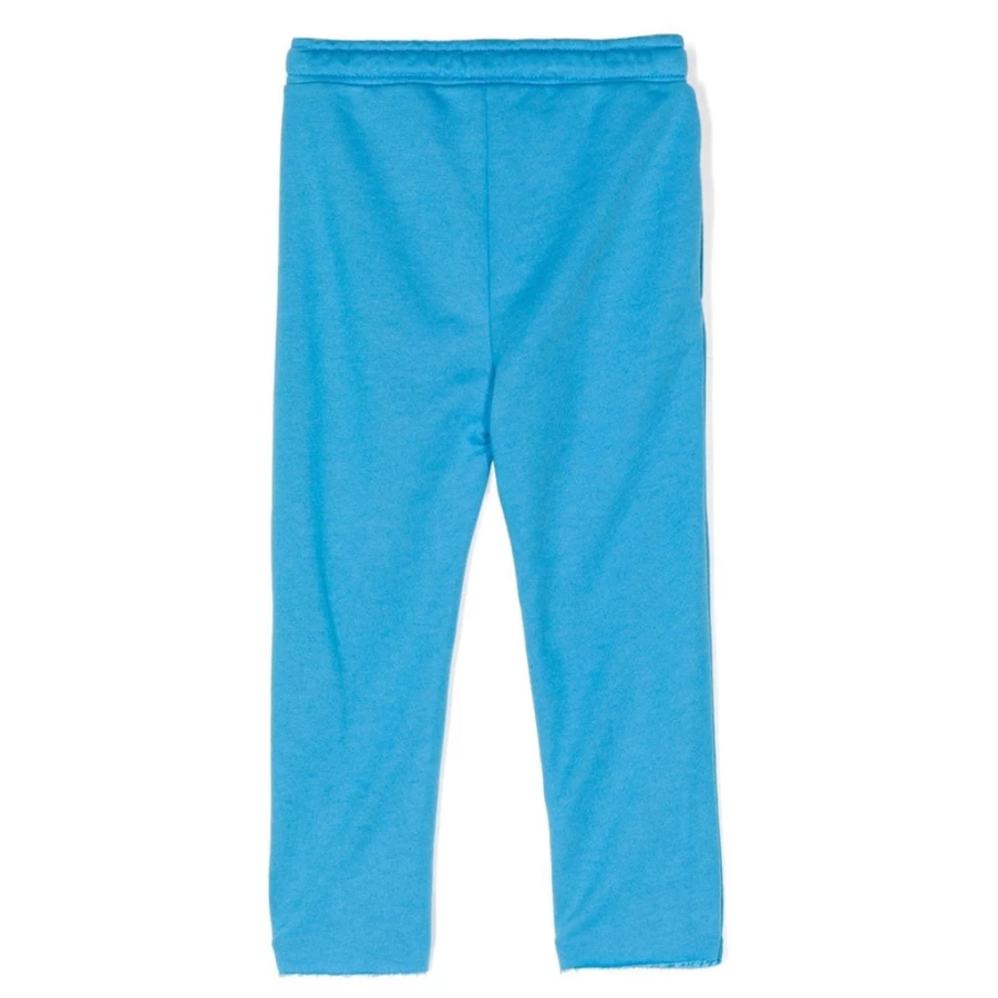 KIDS21 Kids Blue Organic Cotton Jersey Sweatpants - Soft Comfortable Casual Pants