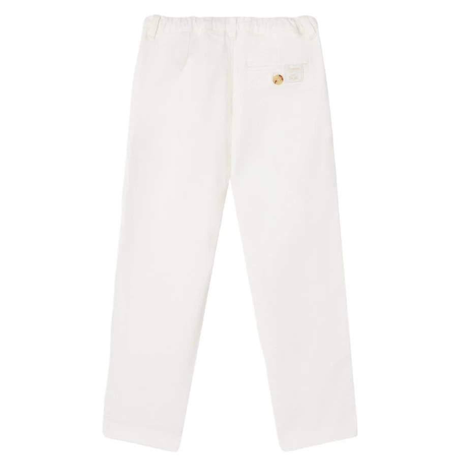 KIDS21 Stephen White Trousers for Kids - Comfortable and Stylish
