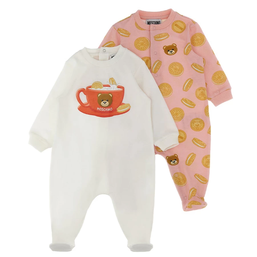 KIDS21 Pink Babygrow Gift Set - Soft Newborn Bodysuit Outfit for Infants