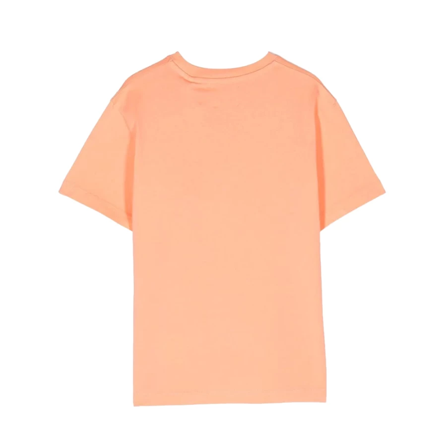 KIDS21 Orange Logo T-Shirt for Kids - Comfortable Cotton Tee with Branded Design