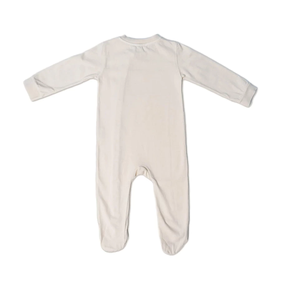 "KIDS21 Beige Baby Onesie - Soft Cream-Colored Infant Bodysuit"