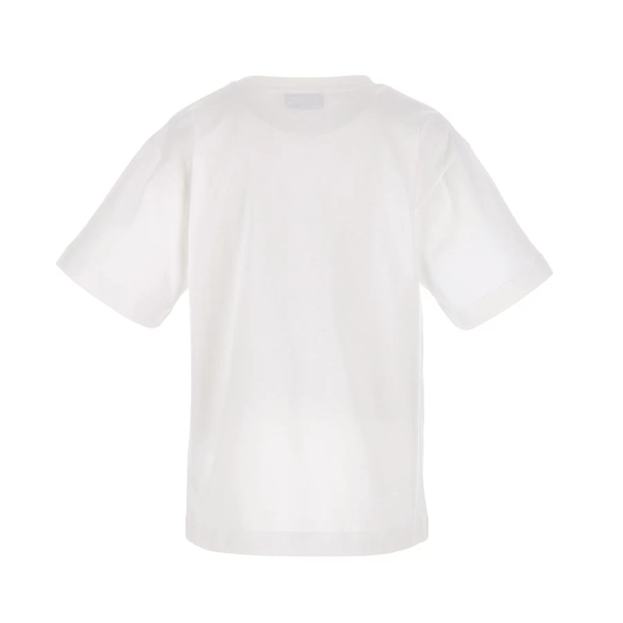 "KIDS21 White Bling Logo T-Shirt for Kids - Sparkling Graphic Tee"