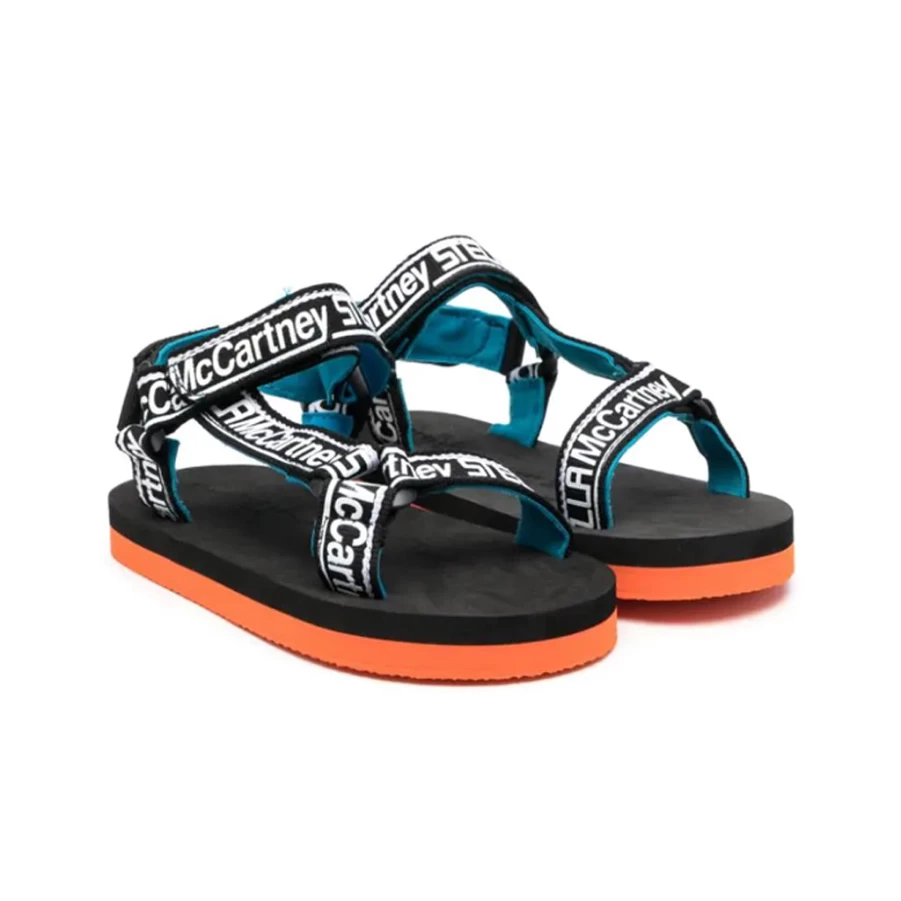 "KIDS21 Multi-Colored Logo Sandals for Kids – Stylish & Comfortable"
