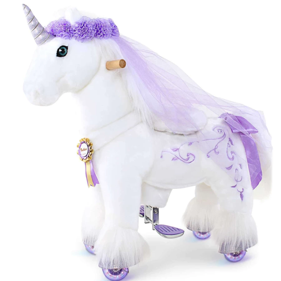 KIDS21 Premium Unicorn Toy for Kids - Small White Magical Unicorn Plush