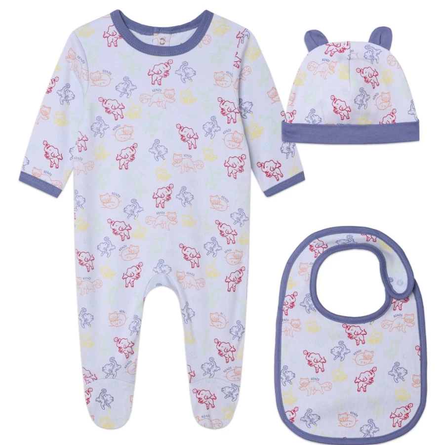"KIDS21 Light Blue Three Piece Set for Kids - Stylish Matching Outfit"
