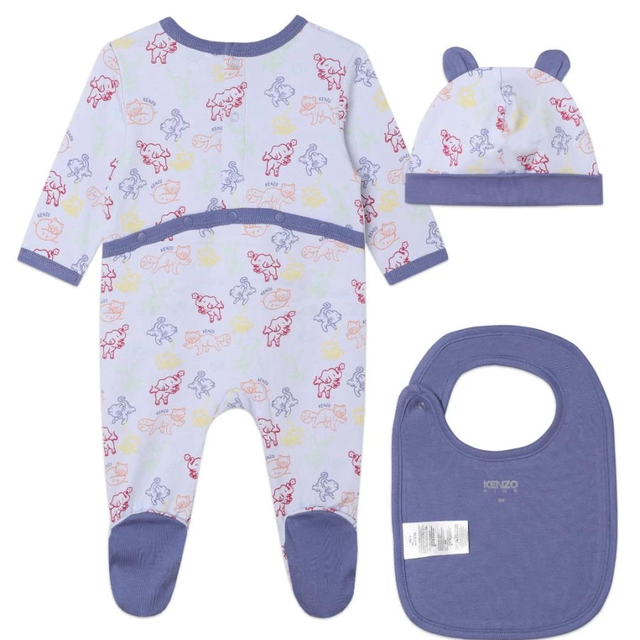 "KIDS21 Light Blue Three Piece Set for Kids - Stylish Matching Outfit"