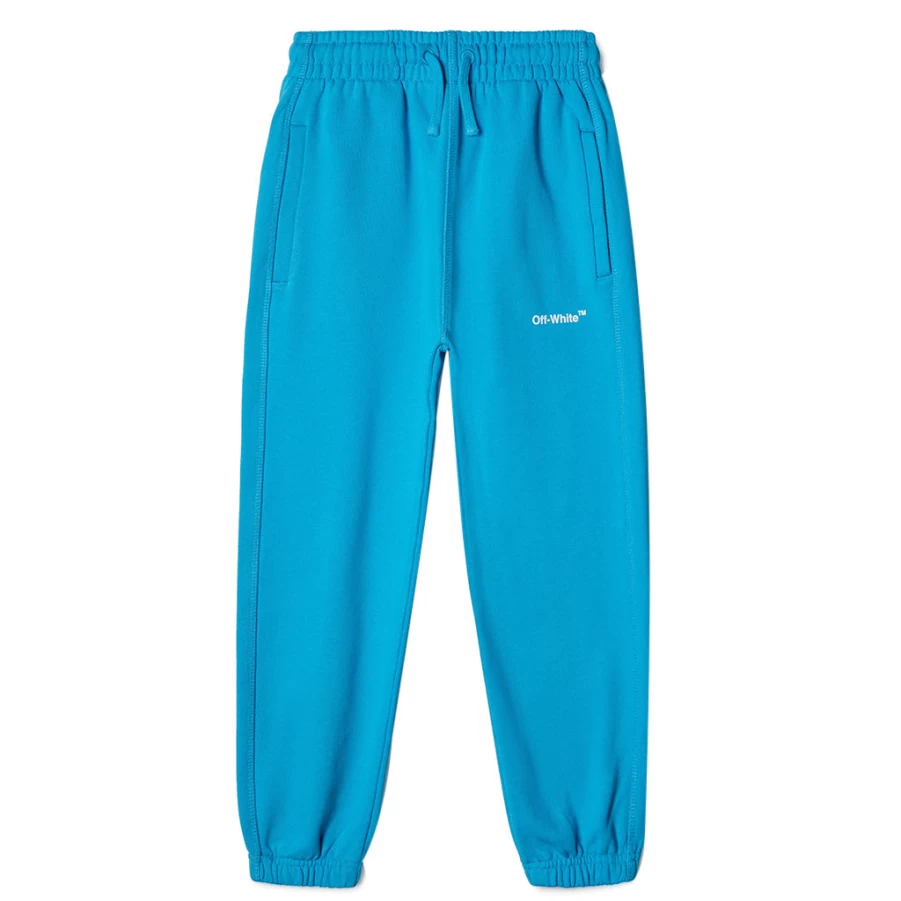 KIDS21 Blue Logo Sweatpants for Kids - Comfortable Casual Joggers