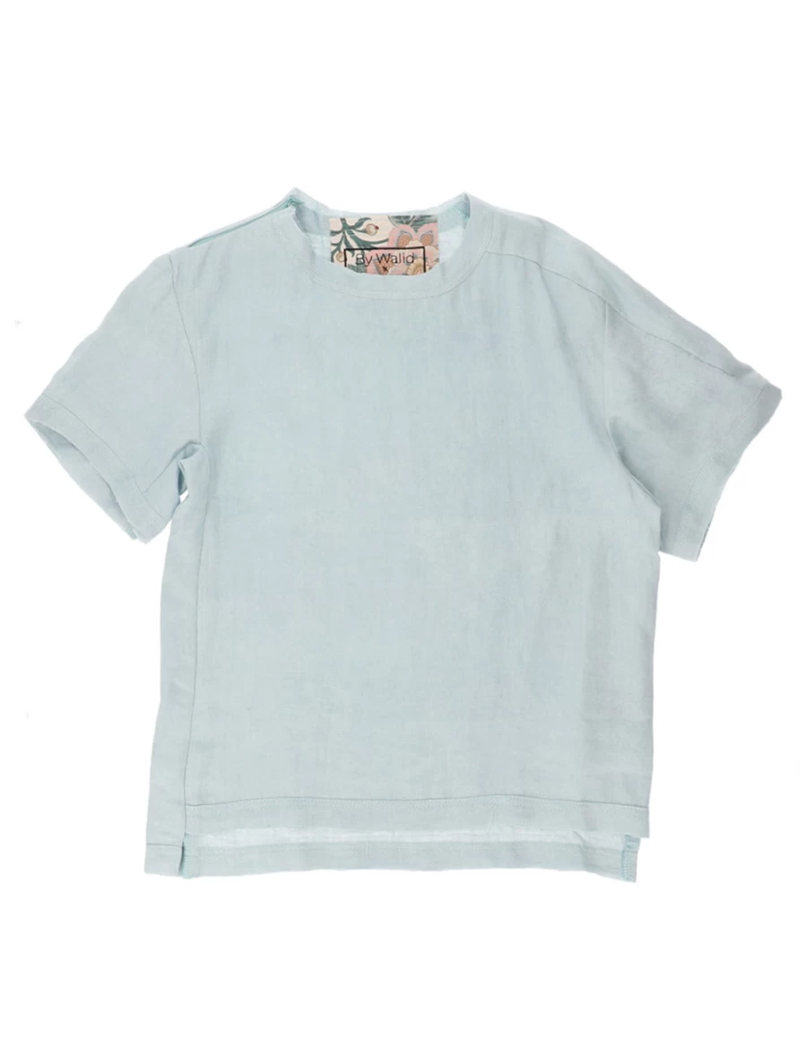 KIDS21 Light Blue Tatum Top for Kids | Stylish Comfortable Casual Wear