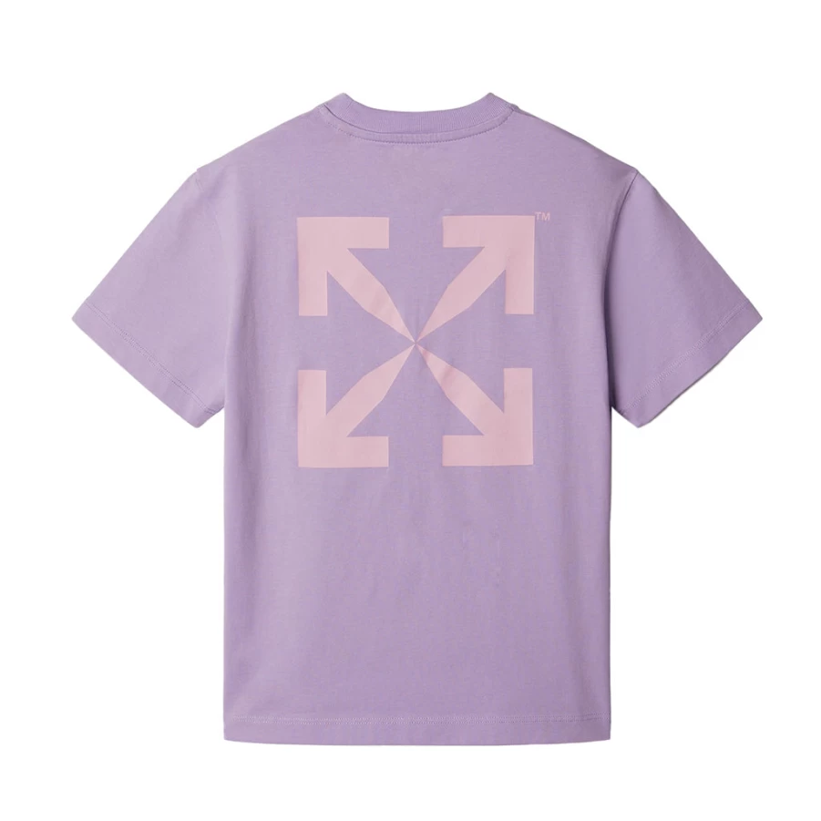 KIDS21 Kids Lilac Logo T-Shirt - Soft Cotton Short Sleeve Tee for Boys & Girls