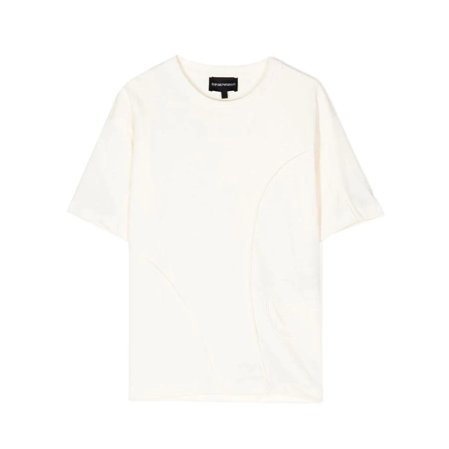 "KIDS21 Ivory Short Sleeve T-Shirt for Kids - Soft Cotton Comfort Tee"