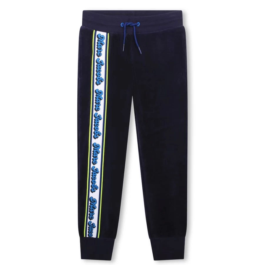KIDS21 Navy Blue Fancy Logo Tracksuit Pants for Kids - Stylish Comfort Wear