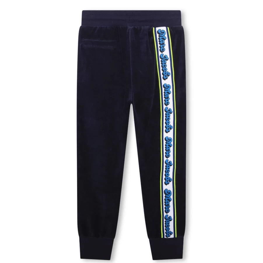KIDS21 Navy Blue Fancy Logo Tracksuit Pants for Kids - Stylish Comfort Wear