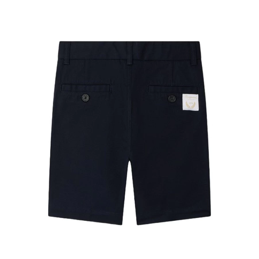 KIDS21 Boys' Navy Blue Calvin Shorts for Kids - Comfortable Cotton Summer Shorts