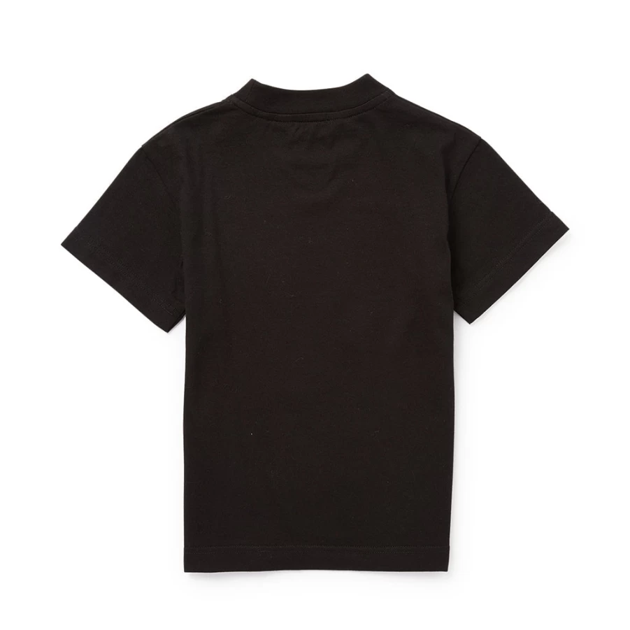 "KIDS21 Black Bear Graphic T-Shirt for Kids - Soft Cotton Tee with Cute Animal Design"