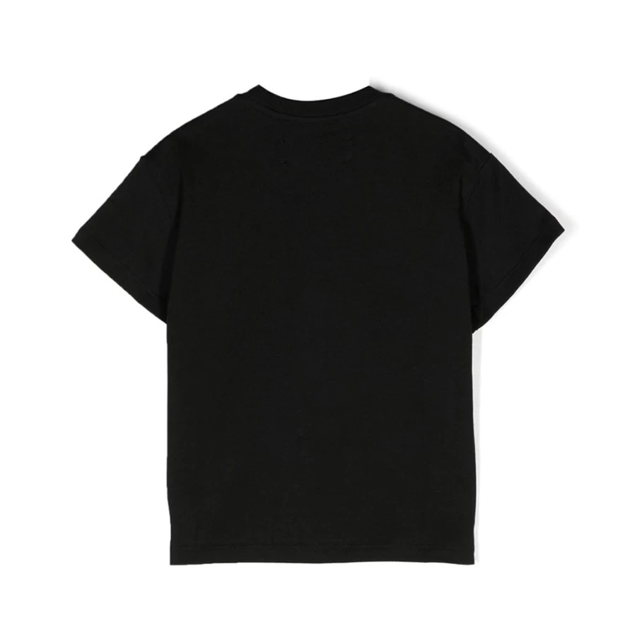 "KIDS21 Black Crayon Sketch Ma Bar Graphic Tee for Kids"