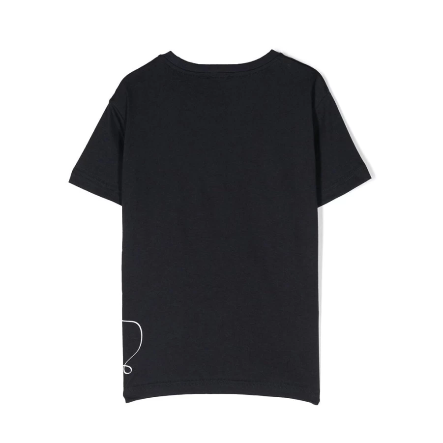 "Navy Blue Graphic T-Shirt for Kids by KIDS21 | Stylish & Comfortable"