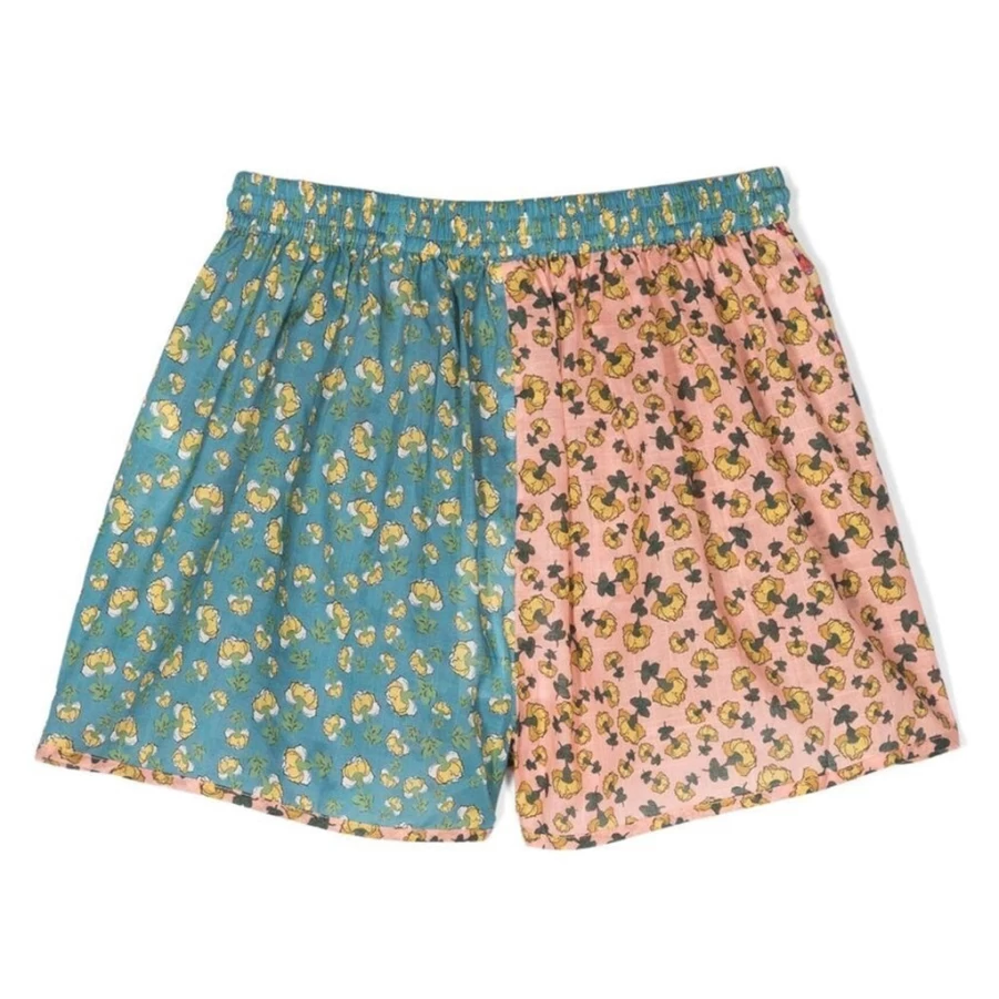 KIDS21 Tiggy Multi-Colored Spliced Shorts for Kids - Trendy & Comfortable