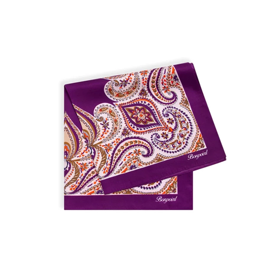 KIDS21 Pink Printed Bandana - Stylish Floral Design Soft Cotton Scarf for Kids and Adults