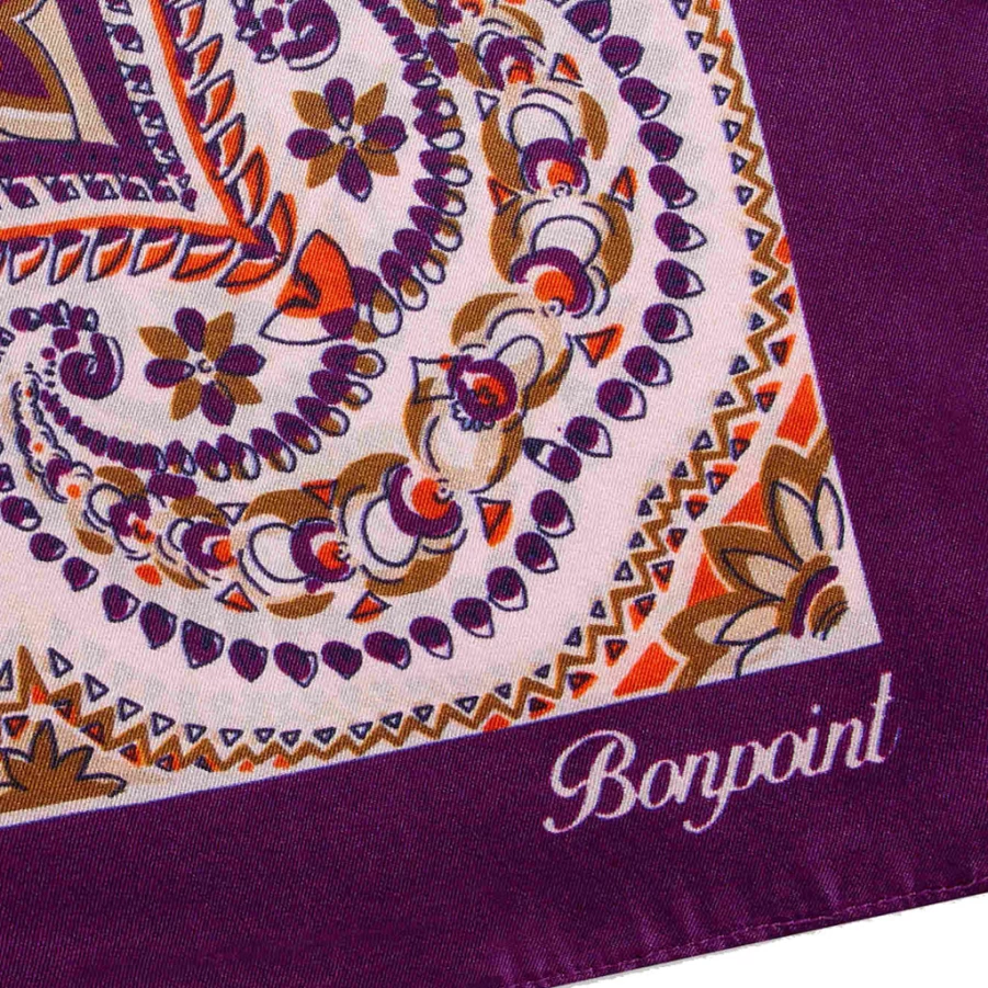 KIDS21 Pink Printed Bandana - Stylish Floral Design Soft Cotton Scarf for Kids and Adults