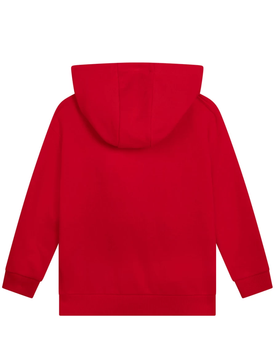 KIDS21 Red Zip Pocket Hoodie for Kids - Comfortable & Stylish Pullover Jacket