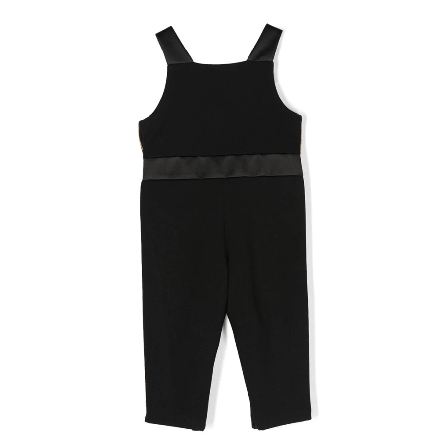 KIDS21 Black Logo Jumpsuit for Kids - Stylish & Comfortable One-Piece Outfit