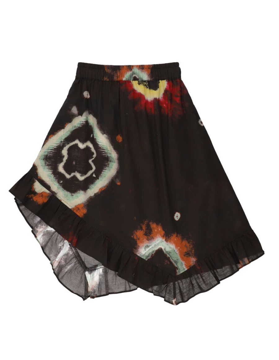 KIDS21 Portia Skirt for Girls - Elegant Black Flowy Kids Skirt