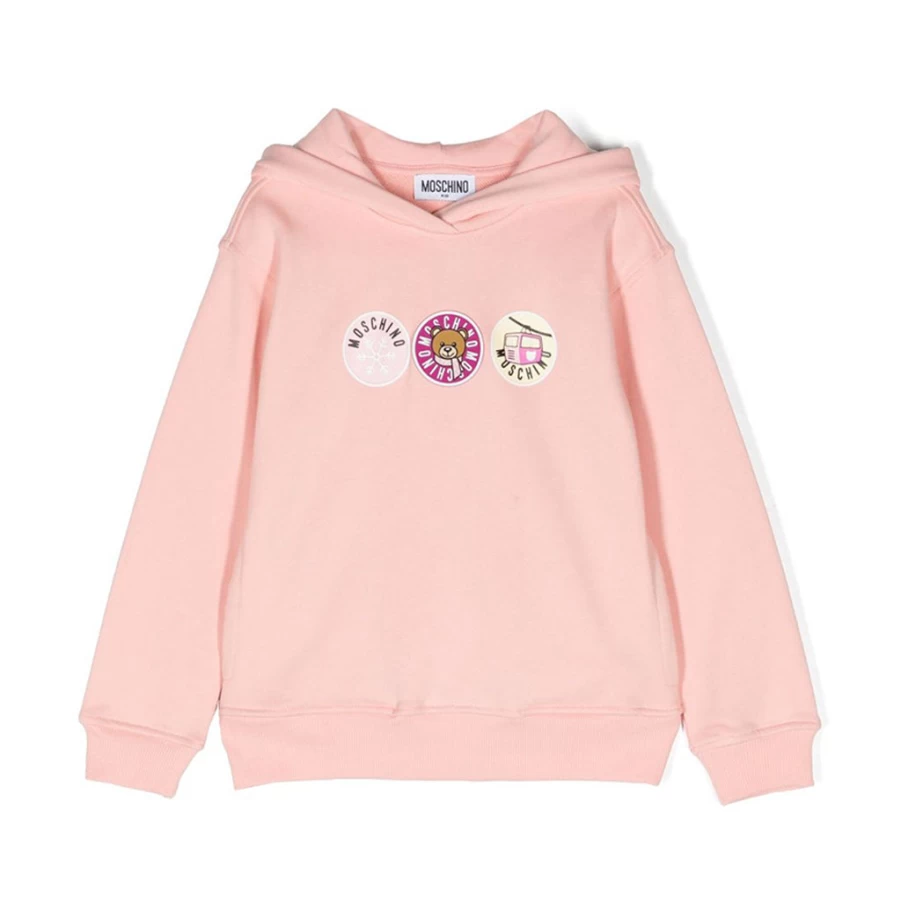 "KIDS21 Pink Hooded Sweatshirt for Kids - Soft & Comfortable Pullover"