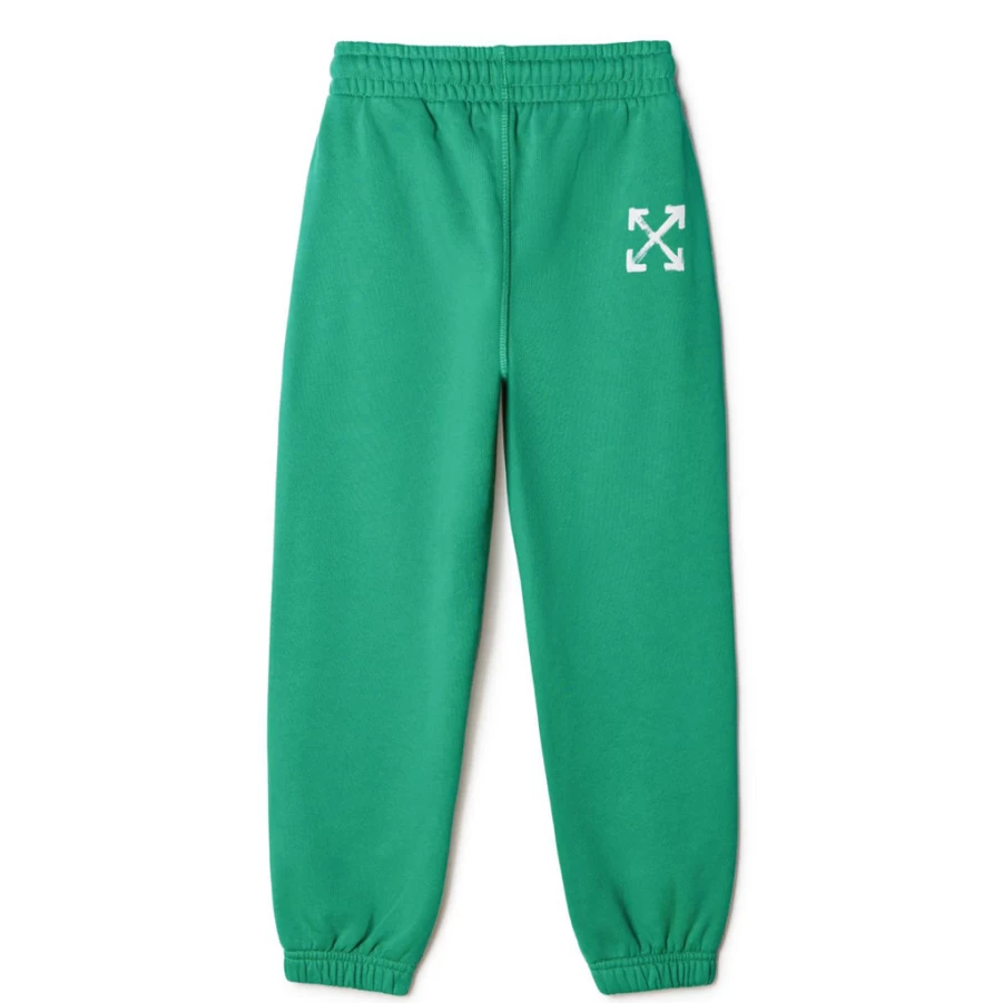 KIDS21 Green Paint Script Jogger Pants for Kids - Comfortable Athletic Sweatpants
