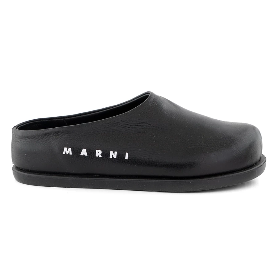 KIDS21 Black Classic Slip-On Loafers for Kids - Marni Inspired Style