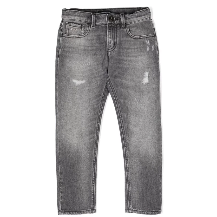 KIDS21 Black Denim Trousers for Kids - Stylish & Comfortable Jeans